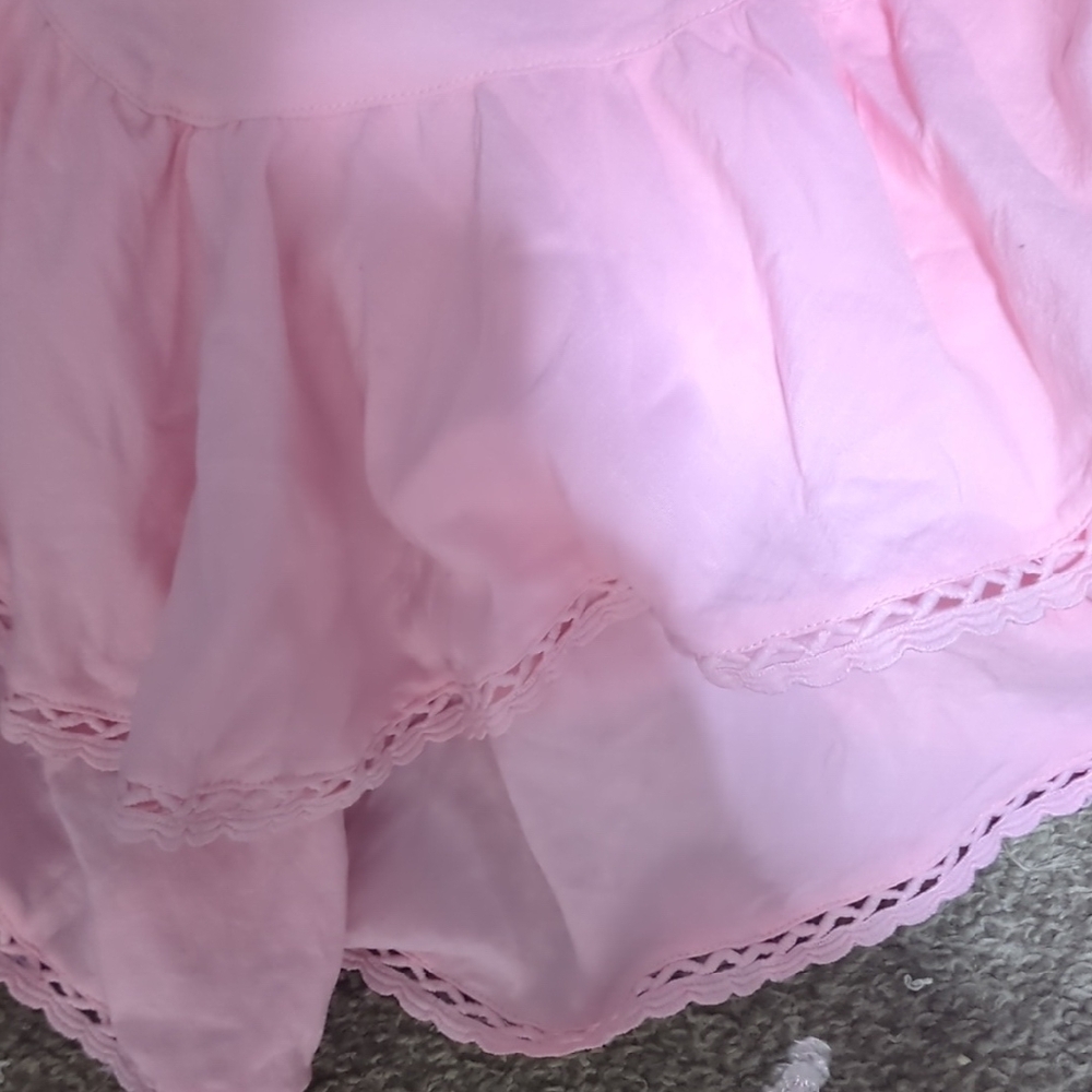 Pink Ruffle Skirt Combo Set - Picture 3 of 10